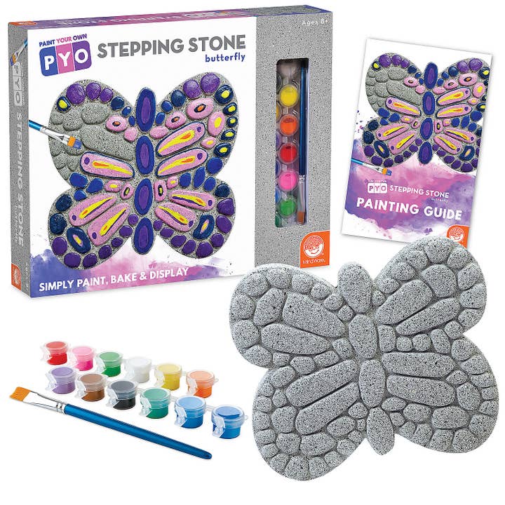 MindWare & Peaceable Kingdom - Wholesale Stepping Stone - Pyo: Stepping Stone: Butterfly