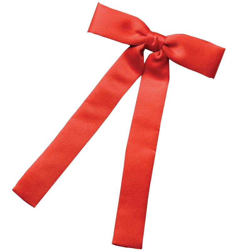 Western Express – wholesale Flugor – Barn – Röd överste slips med clip-on band0