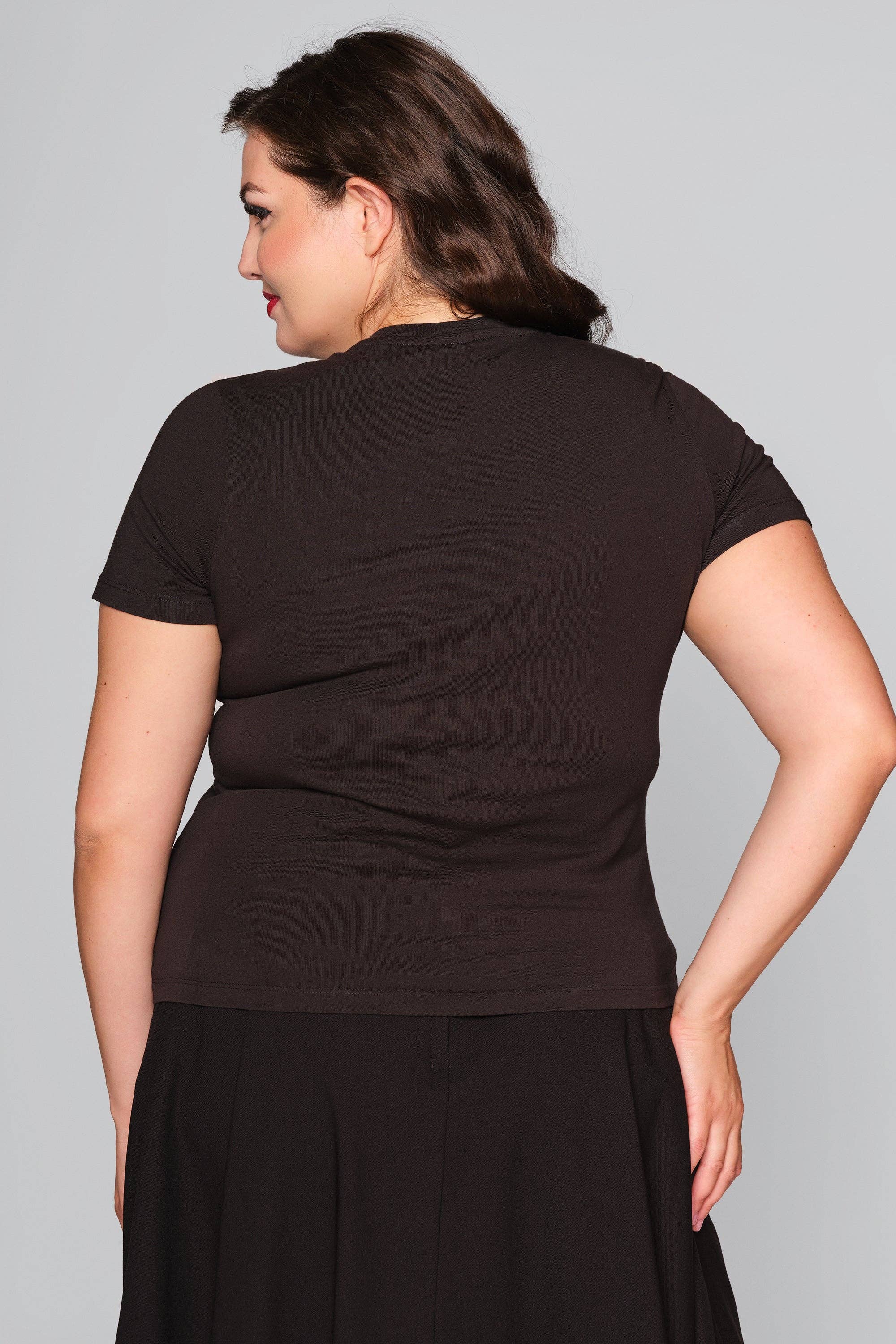 BLACK Skeleton Boo-gie T-Shirt for wholesale on Faire4