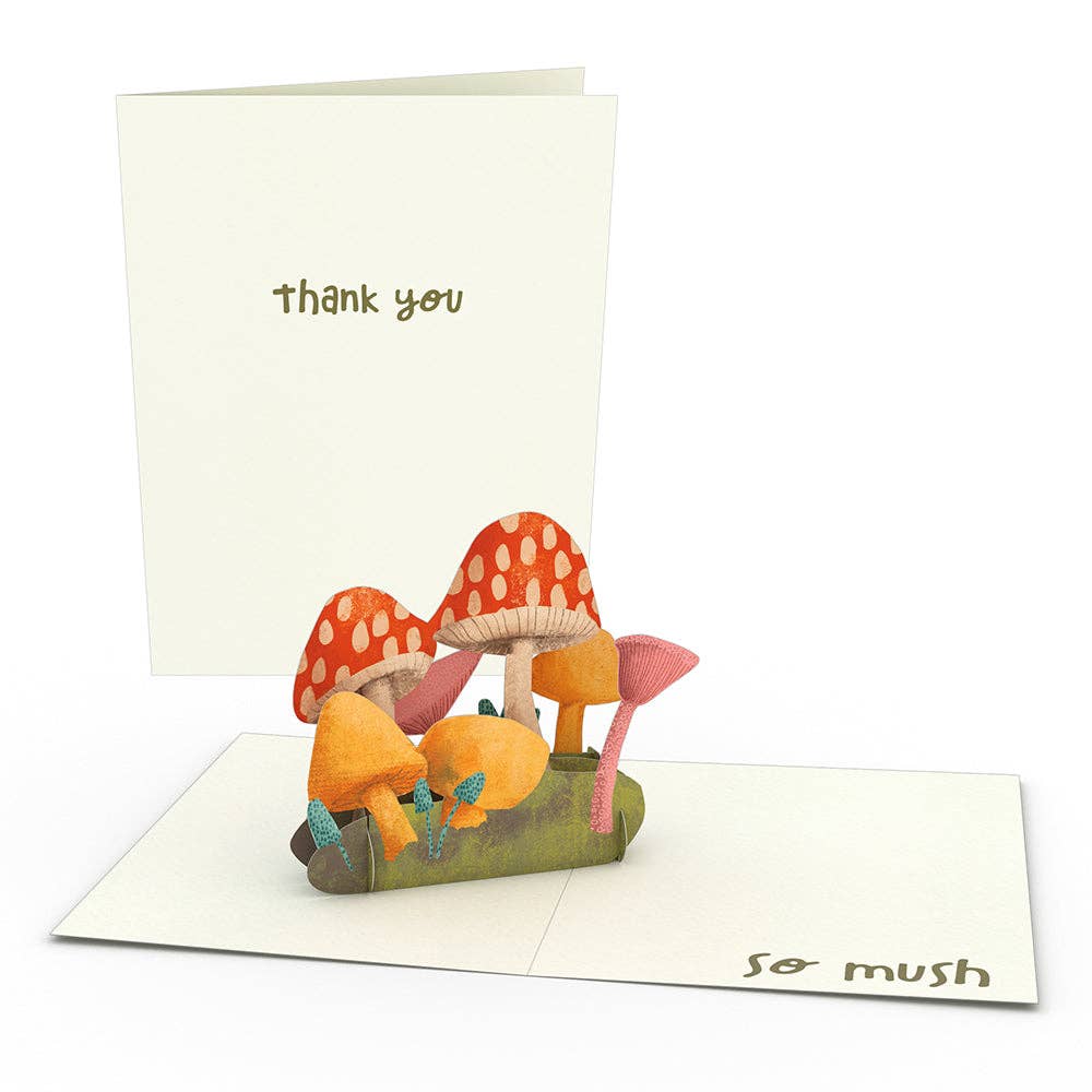 Lovepop Cards - Wholesale Thank You Card - Thank You Whimsical Notecards (4-Pack) 3.75 x 5.125"3