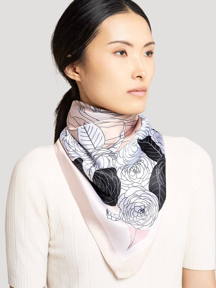 Camélie Scarf for wholesale by Prestige Milano