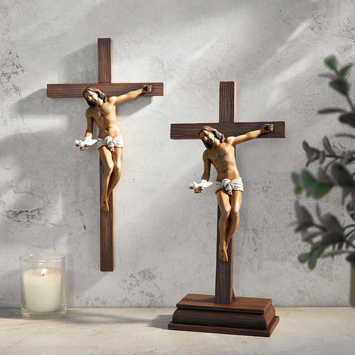 Gift Of The Sprt Crcfx Stnd for wholesale by Christian Brands Catholic