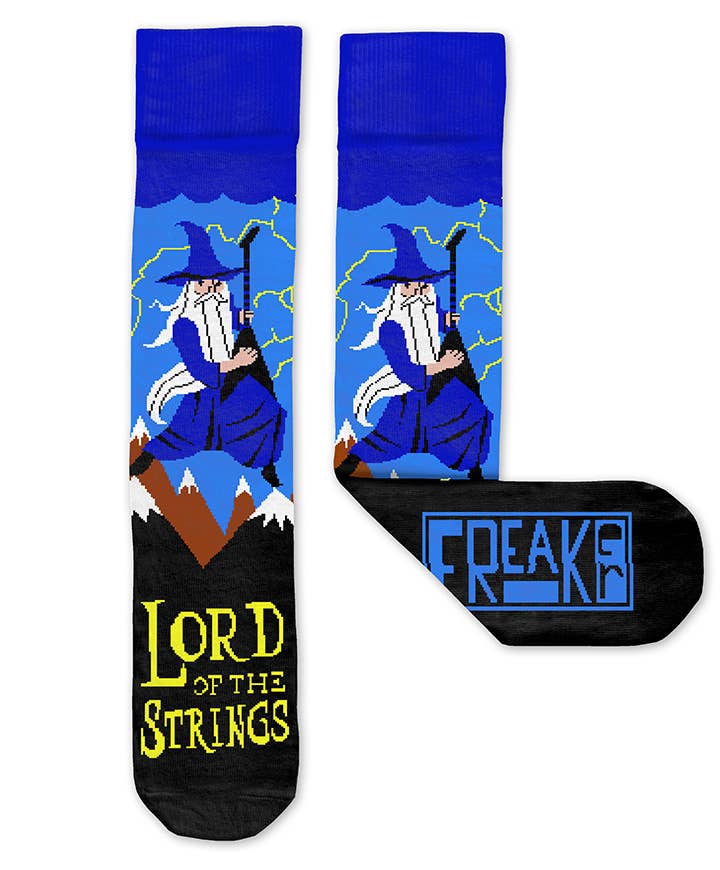 Freaker USA - Venta al por mayor Calcetines - Unisex - Lord Of The Strings | Calcetines de regalo hechos en Estados Unidos1