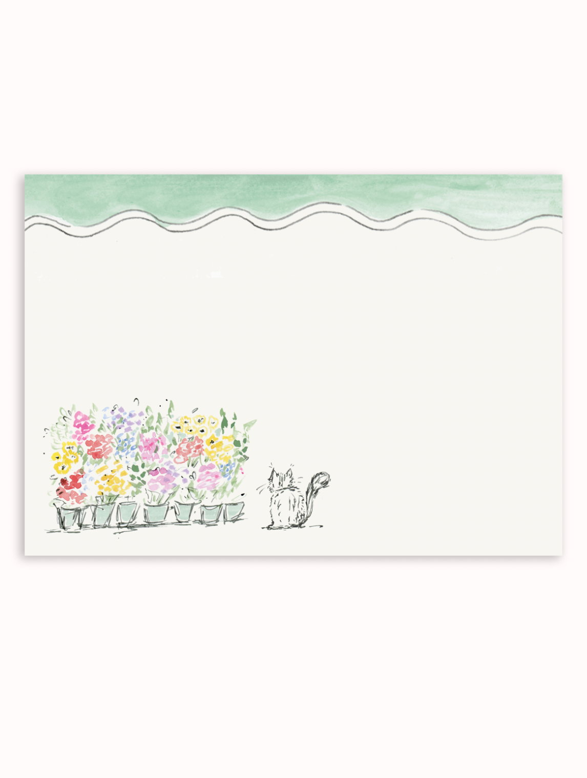 Sarah Writes In Ink - Wholesale Stationery/Notecard Set - Bodega Cat Kiko Stationery0