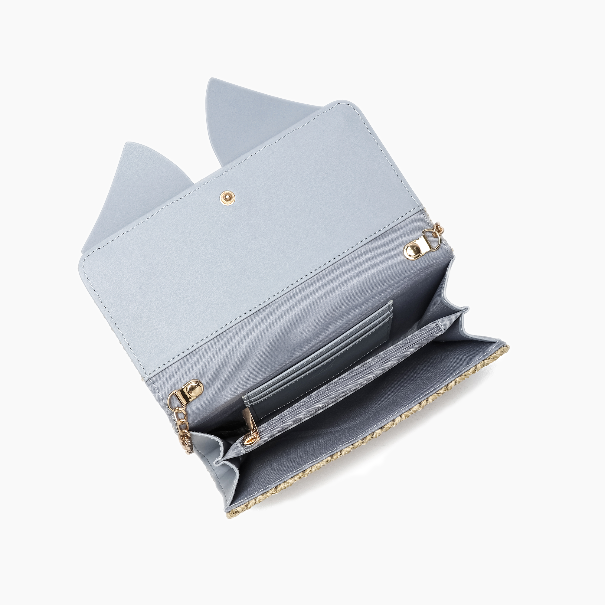 Like Dreams - Wholesale Crossbody Bag - Women's - Mini Bonnie Wallet Purse Straw Crossbody Bag4