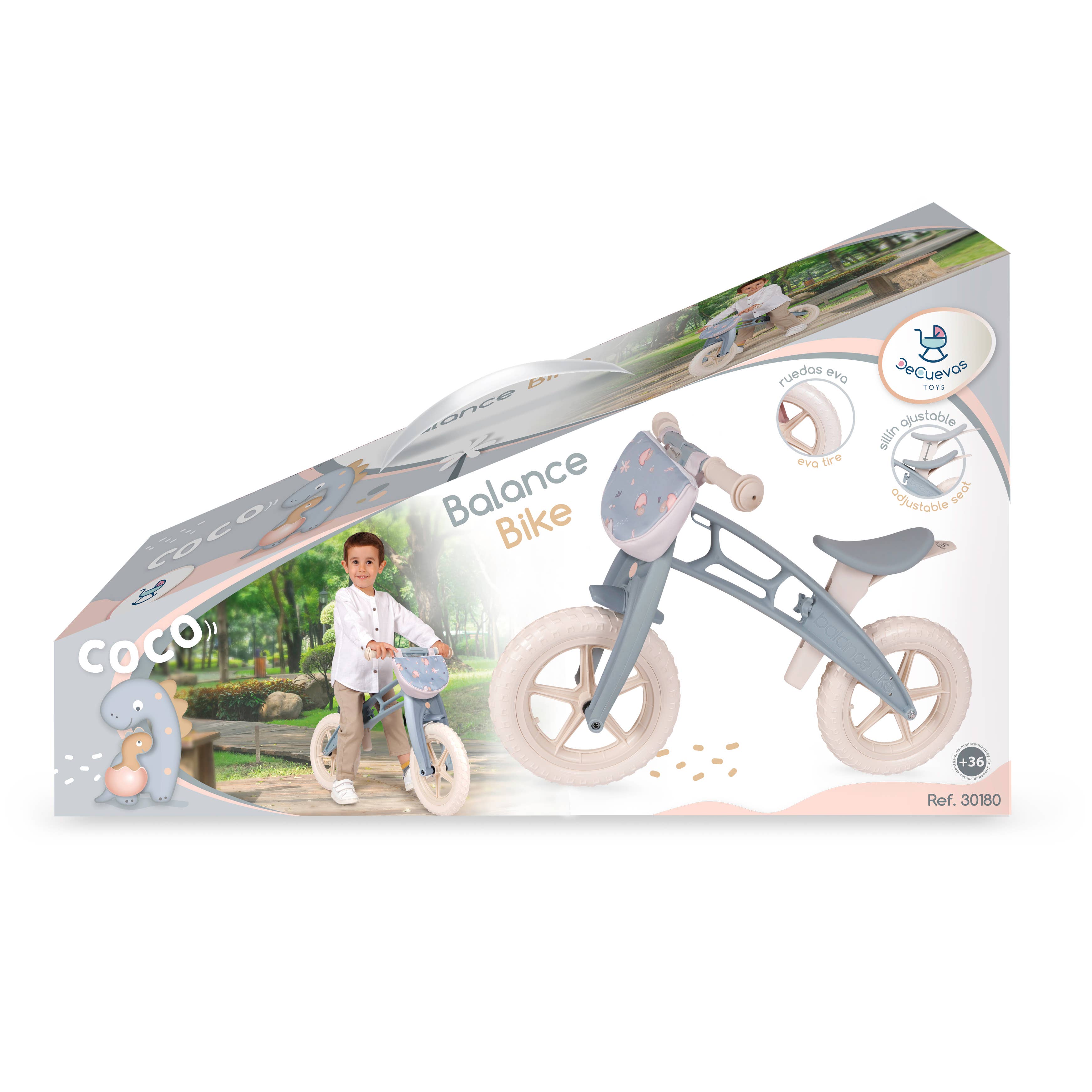 DeCuevas Toys - Wholesale Bike/Scooter - Kids - 30180 BICYCLE WITHOUT PEDALS “COCO”7