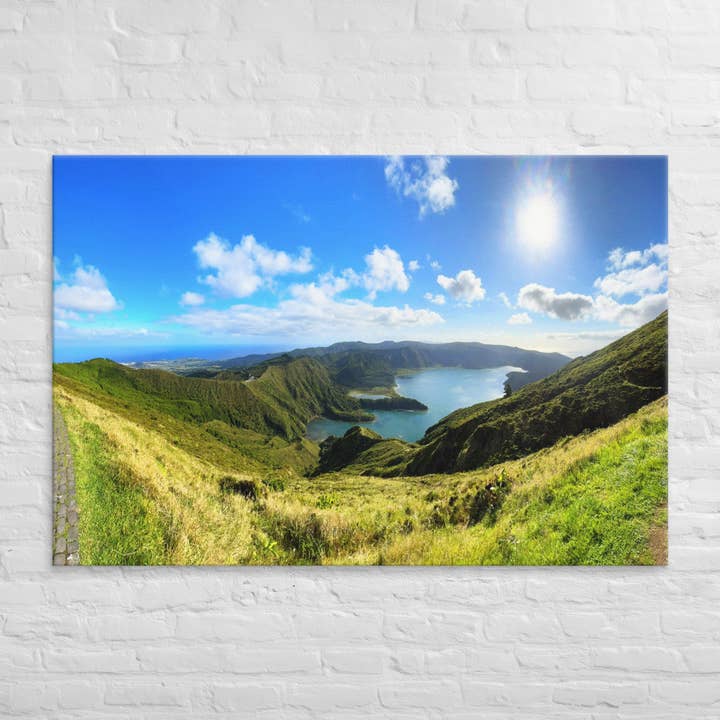 Mountain to Sea Canvas Prints for wholesale by Monmouth Paragon