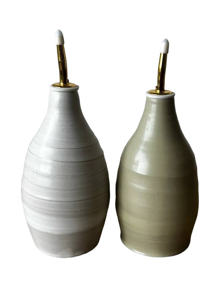 Palo Santo Keramisk Oljeskål för wholesale av Gina DeSantis Ceramics