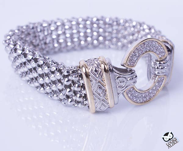 My Best Kept Jewelry - Vendita all'ingrosso Bracciale a polsino - Bracciale Pave Wheel1