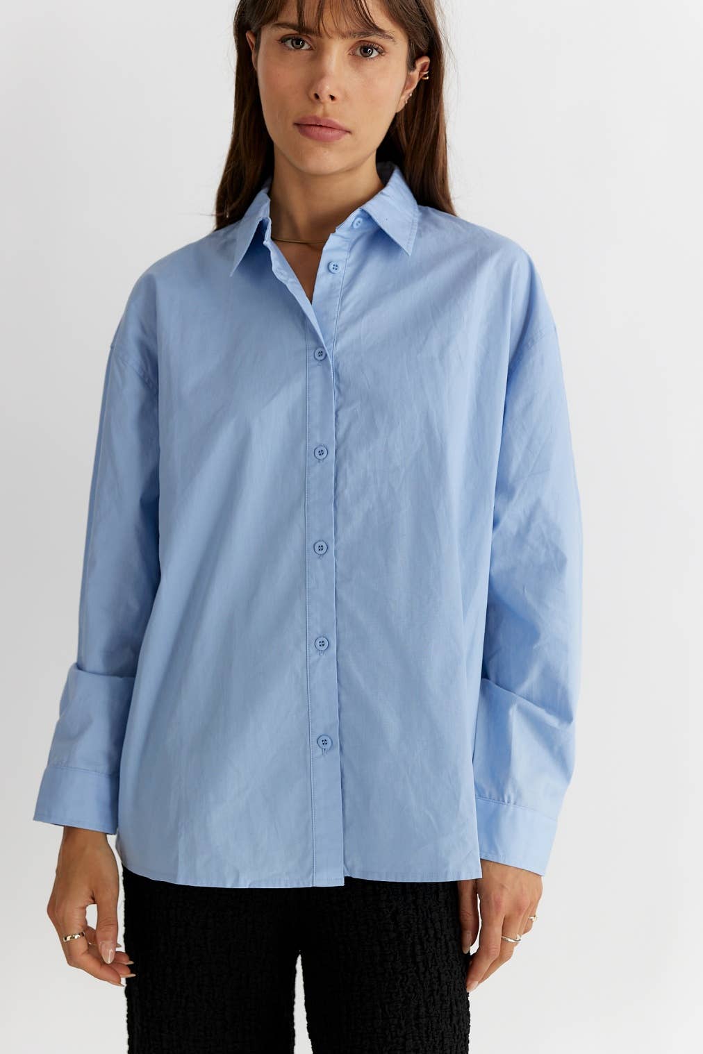 MOD REF - Wholesale Button Down Shirt - Women's - The Ema Top | Collared Button-Down Top10