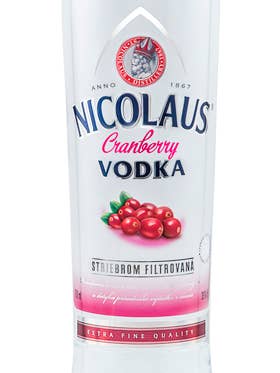 St. Nicolaus Cranberry Vodka (700ml) for wholesale by Skull X/ Skinny Witch