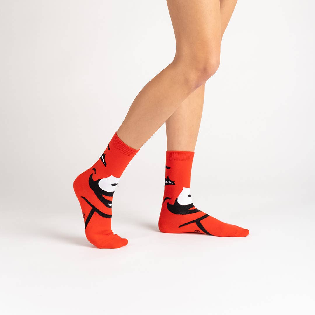 100 anni della mucca che ride Calze The Laughing Cow® per il 100° Anniversario in vendita all'ingrosso su Faire1