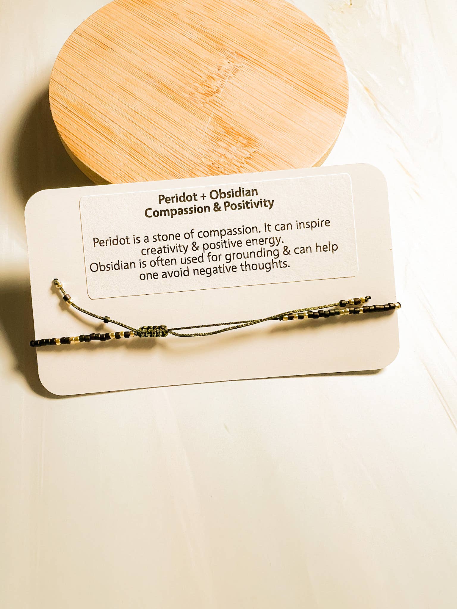 Santore Jewelry Company - Wholesale Beaded Bracelet - Lulu: Gemstone and Seed Bead Thread Bracelet - Adjustable4