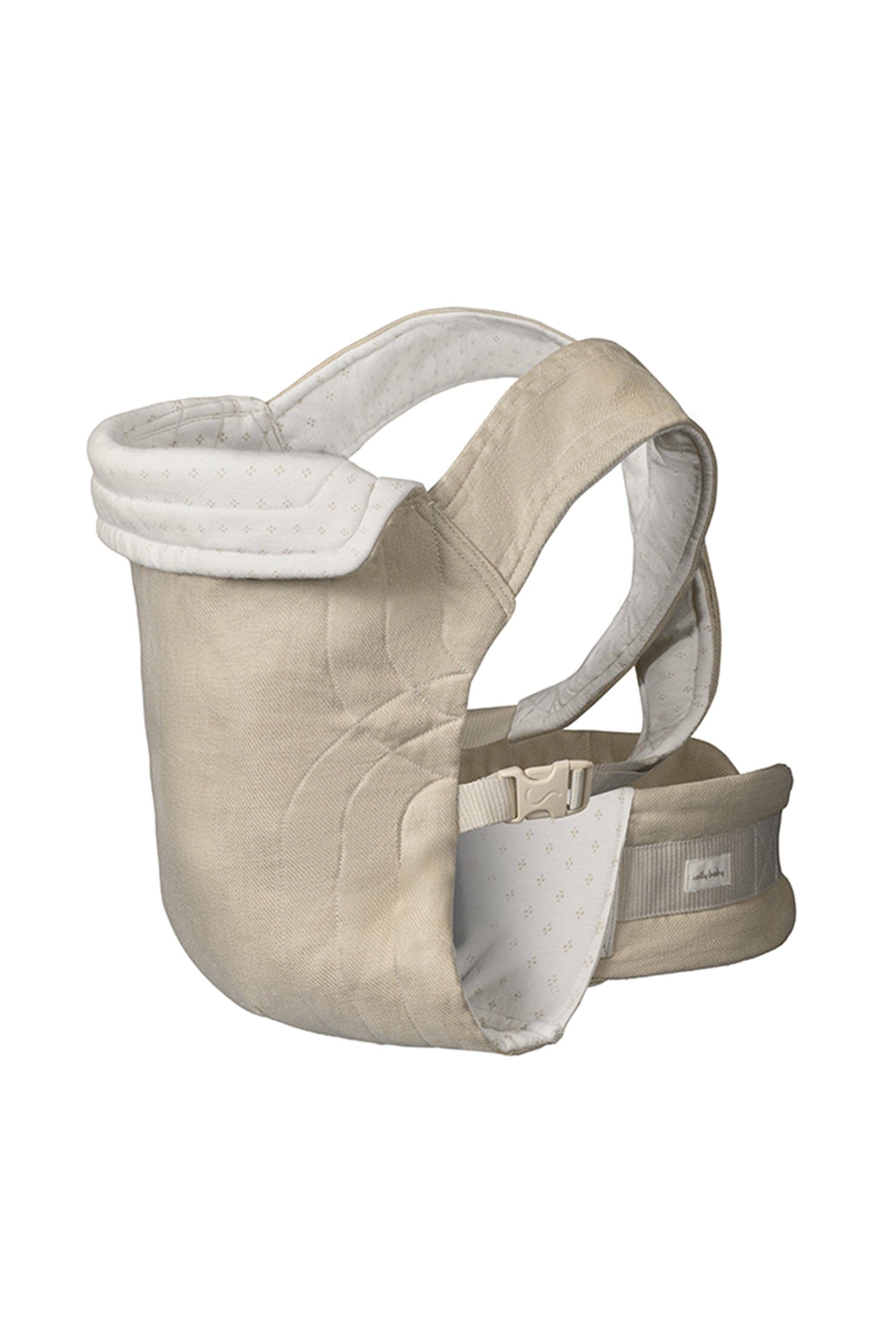Solly Baby - Wholesale Baby Carrier - Oat Heritage Dot Buckle Carrier2