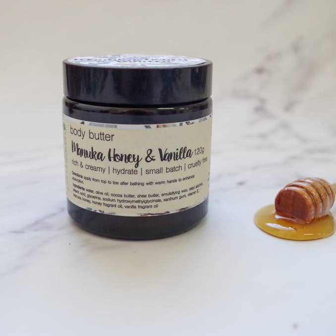 Manuka Honey & Vanilla Body Butter for wholesale by Pureheaven