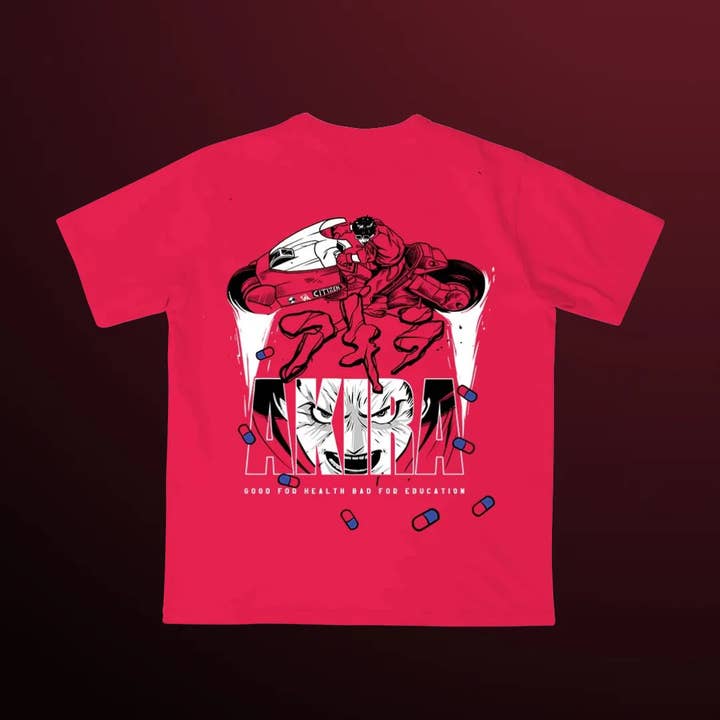 Akira Oversized T shirt for wholesale by Otaku Kulture