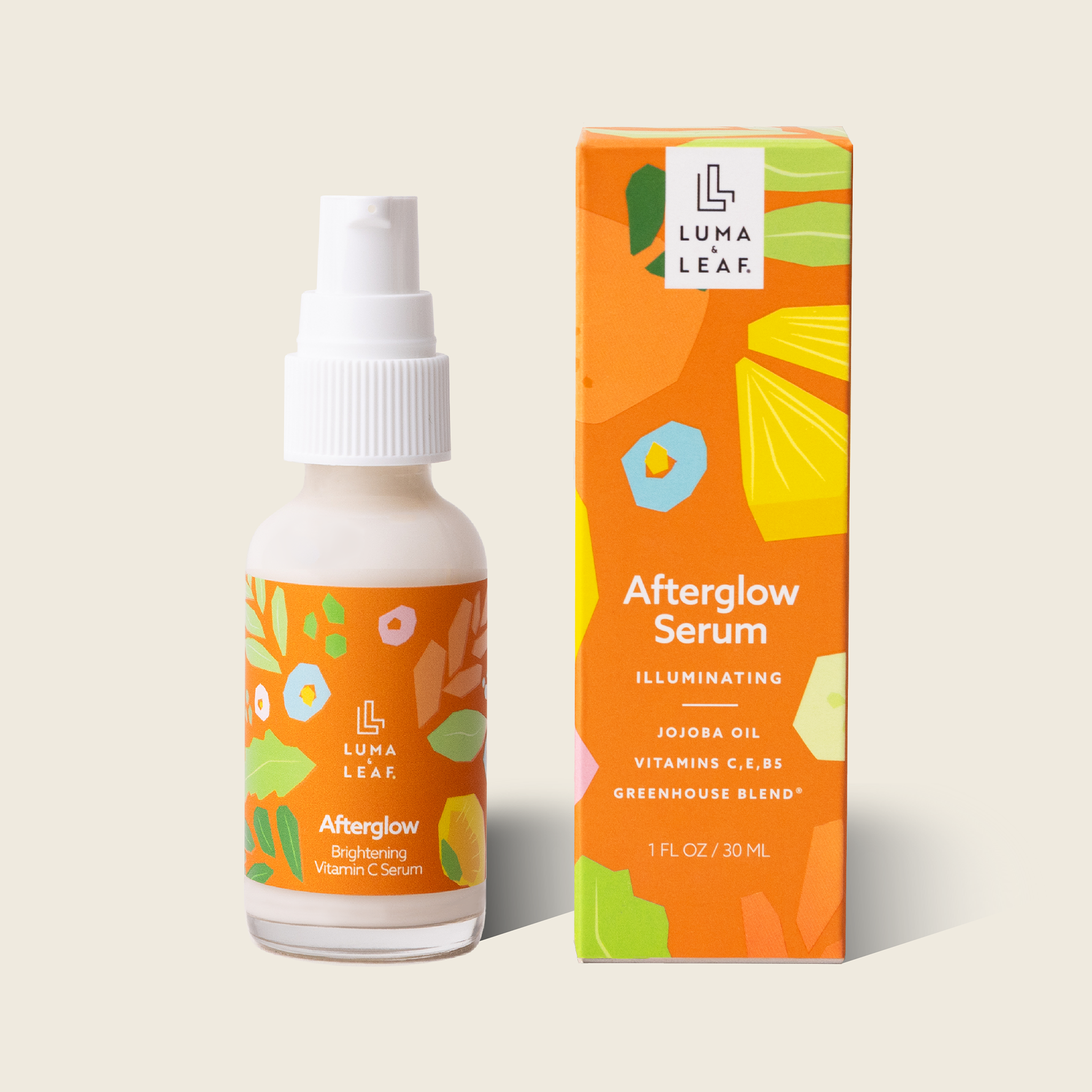 Luma & Leaf - Wholesale Facial Serum/Concentrate - Afterglow Brightening Vitamin C Serum7