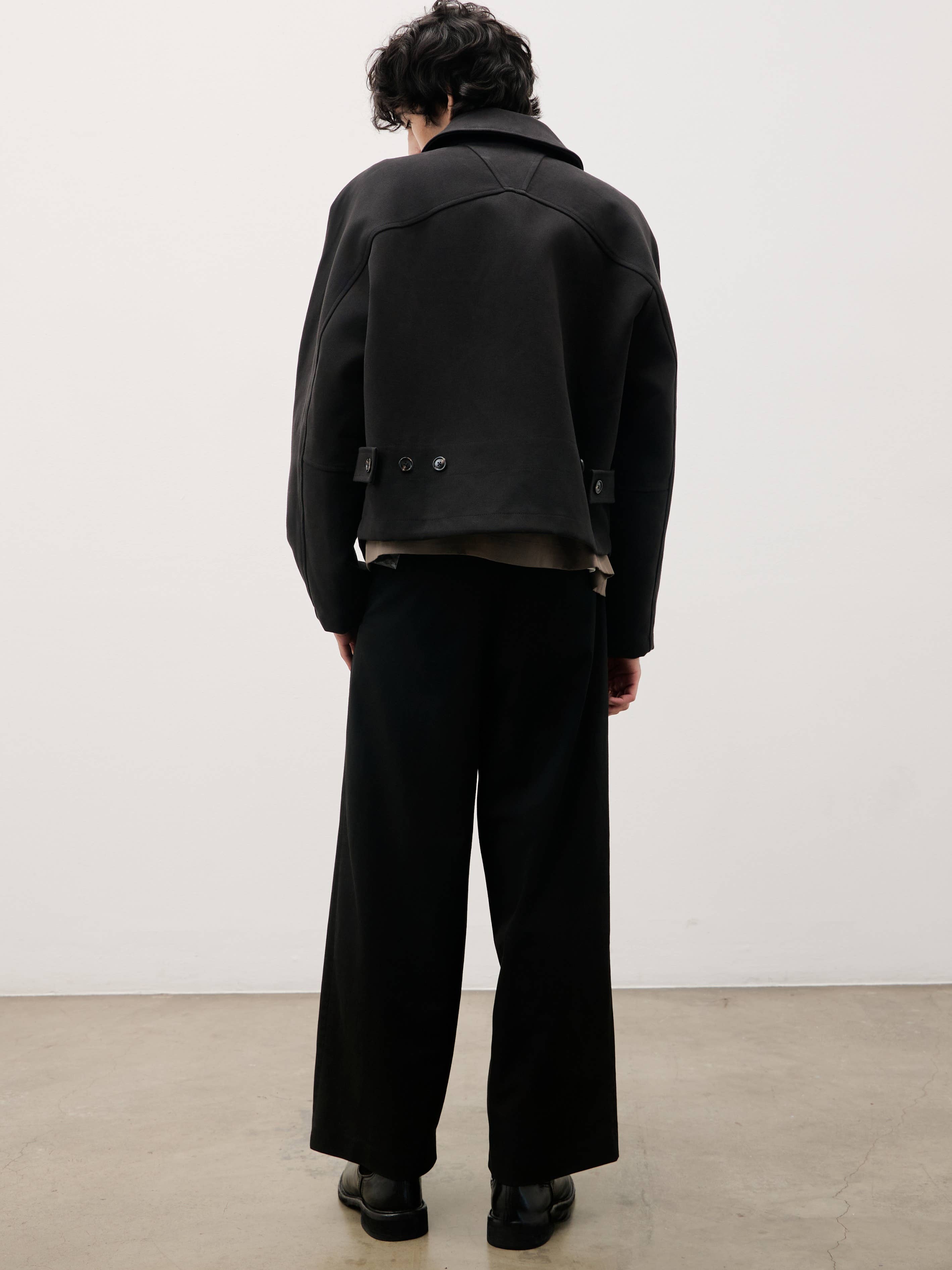 BLACK The David Jacket | Heavyweight Utility Jacket for wholesale on Faire7