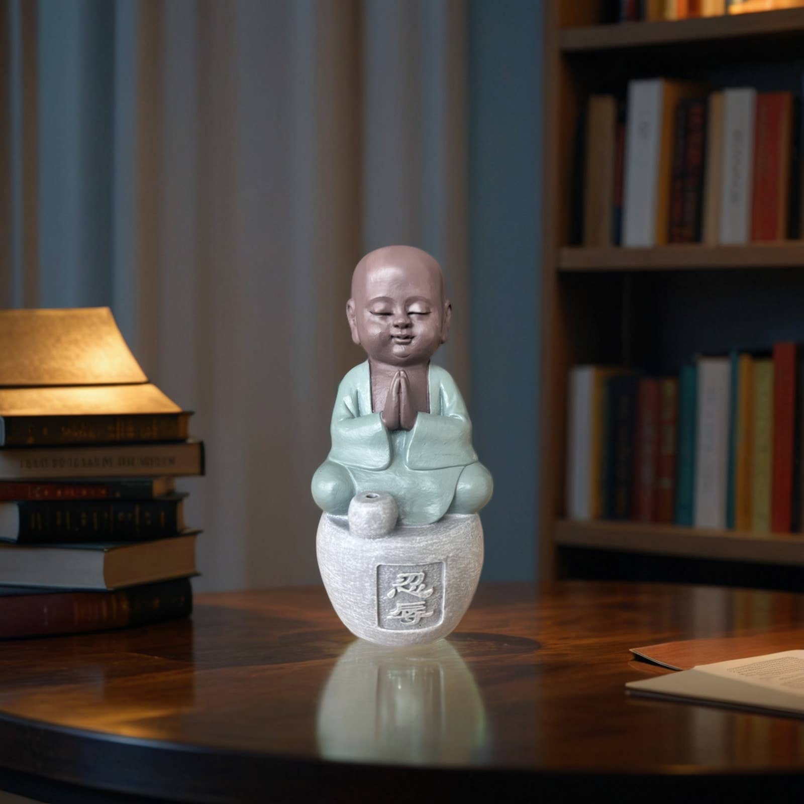 Zen'Arôme - Venta al por mayor Portainciensos - Figura de Buda con Portainciensos Tolerancia - Decoración Feng Shui8