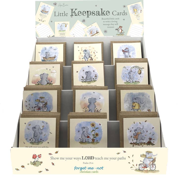 Little Keepsake Card Stand for wholesale by Forget-me-not Christian Cards
