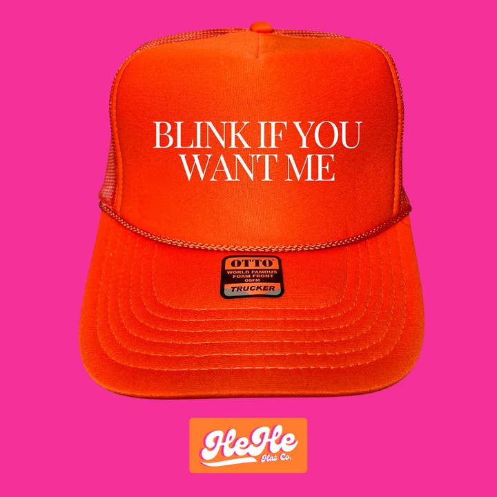 Blink, hvis du vil have mig for engroshandel hos HeHe Hat Co