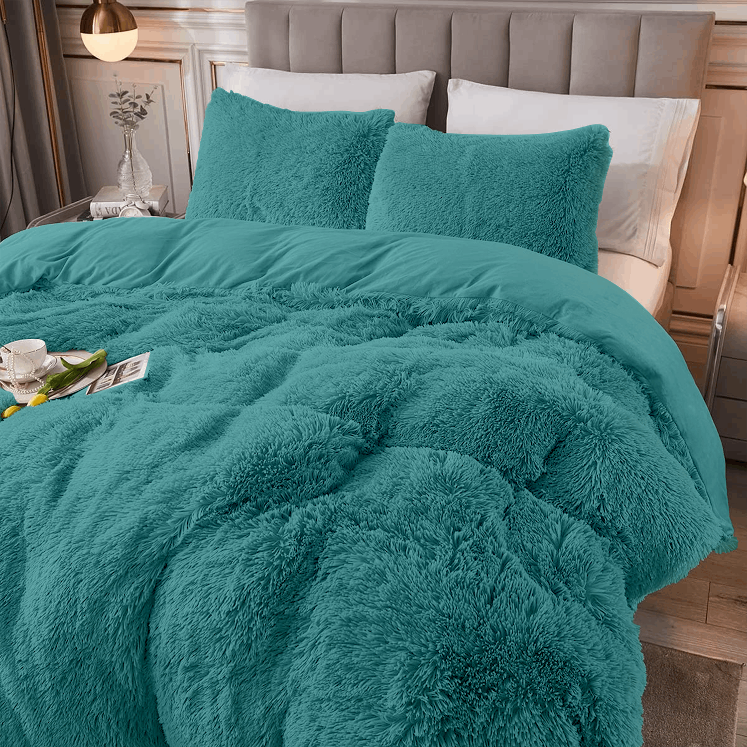 Beach Stone – wholesale Bedding set – Teddy Cuddles Hug & Snug Duvet Cover Bedding Set With Pillowcase Cosy & Warm65