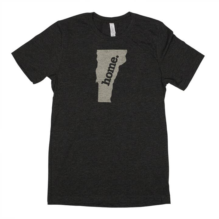 Vermont - home. Men’s Unisex T-Shirt for wholesale by Home State Apparel