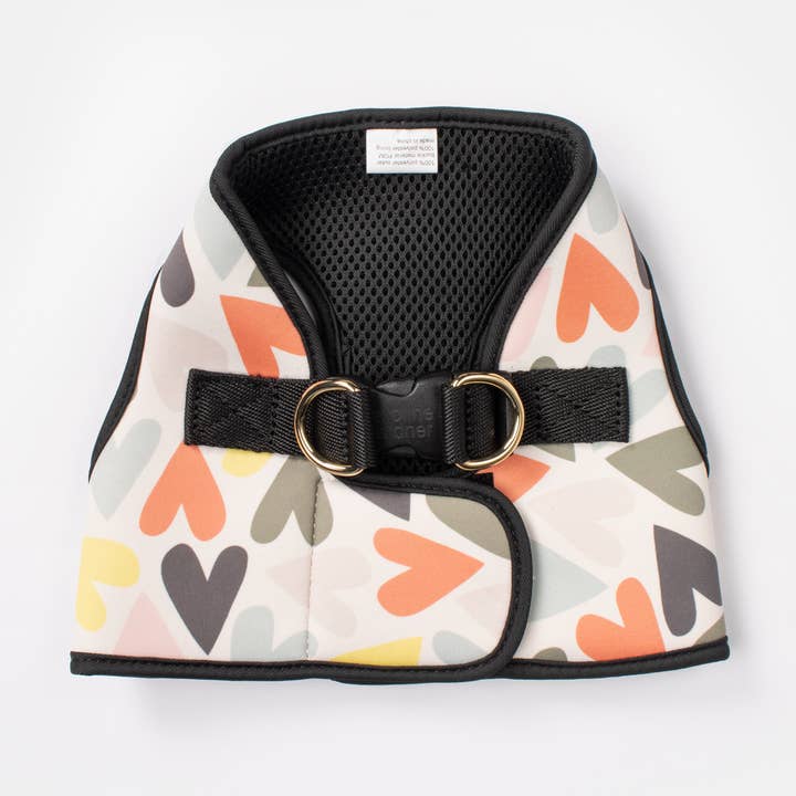 MULTI HEART DOG HARNESS SIZE M for wholesale by Caroline Gardner