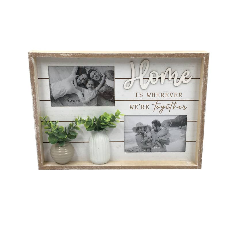 Cubby House by Malmar - Wholesale Picture frame - 36x26cm Home Photo Frame with Greenery0