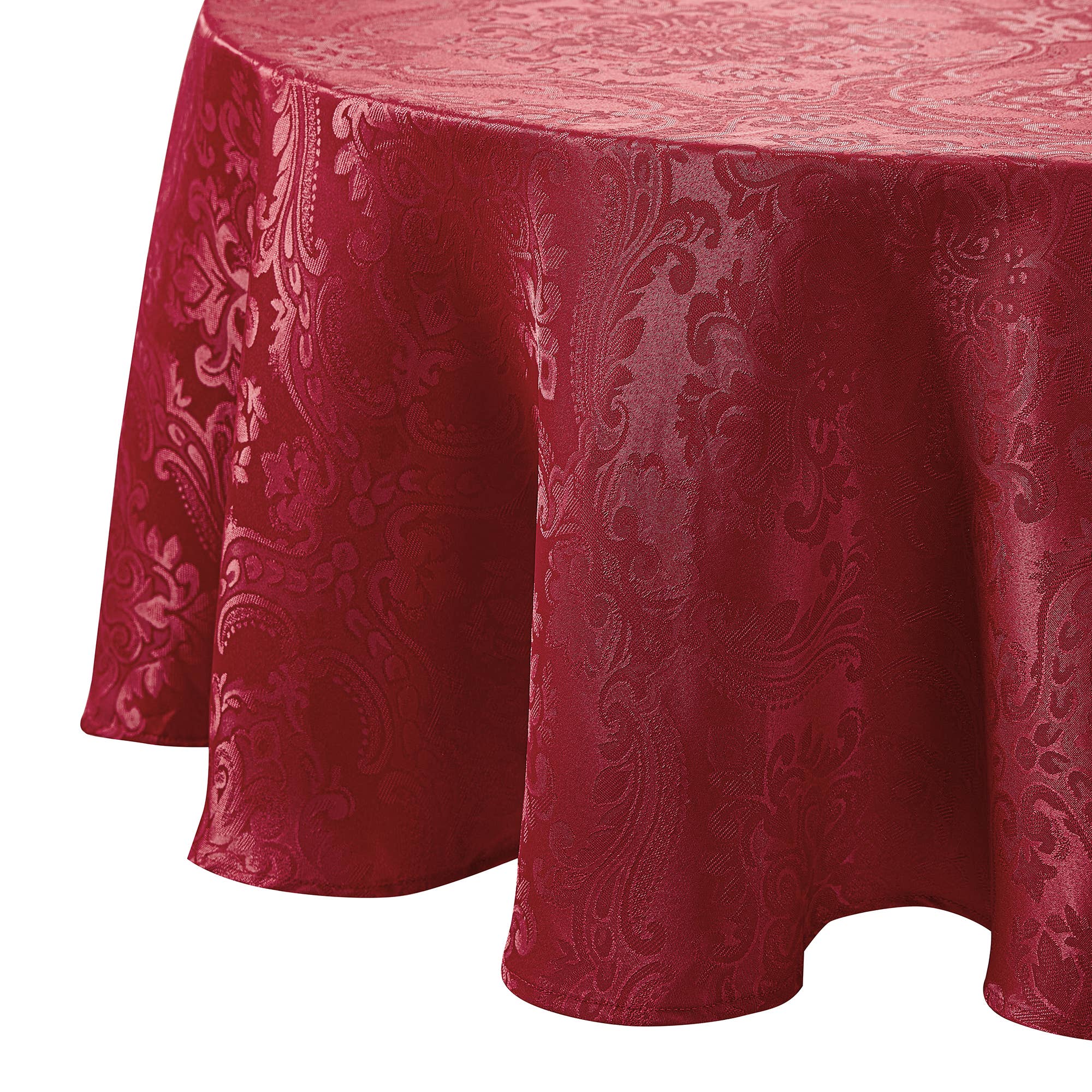 Threadmade Home - Wholesale Tablecloth - Caiden Elegance Damask Water and Stain Resistant Tablecloth13