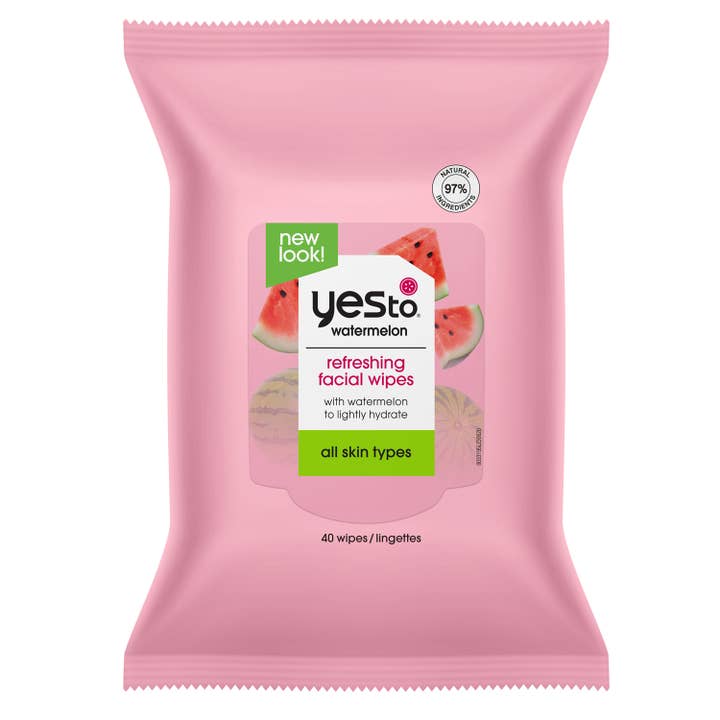 Yes To Watermelon Facial Wipes – Hydrating & Refreshing for wholesale by Yes To