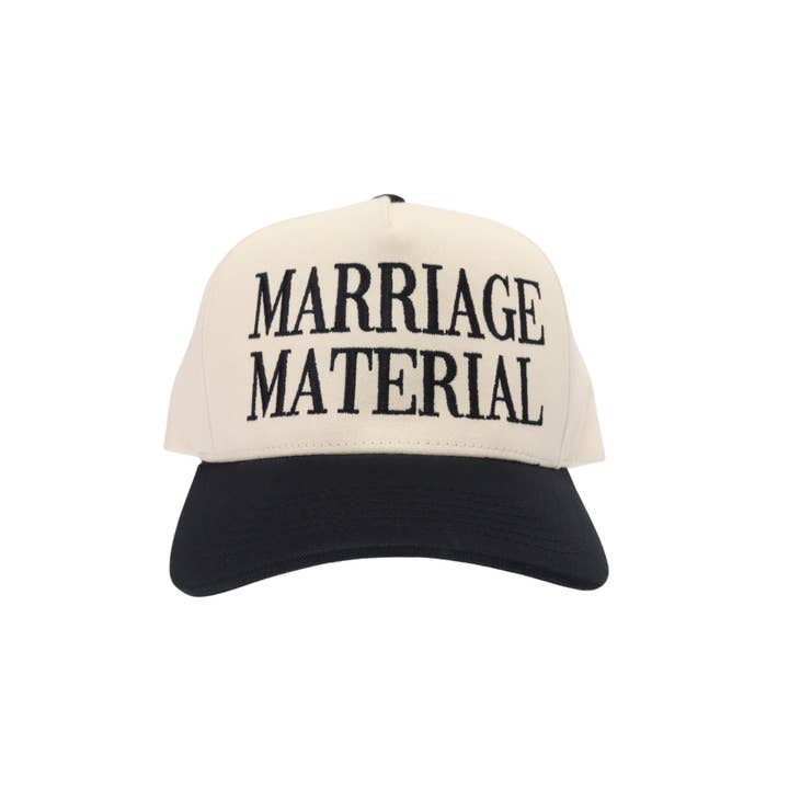 C.C Beanie - Wholesale Trucker Hat - Women's - Marriage Material C.C Embroidered Trucker Hat TCM0002