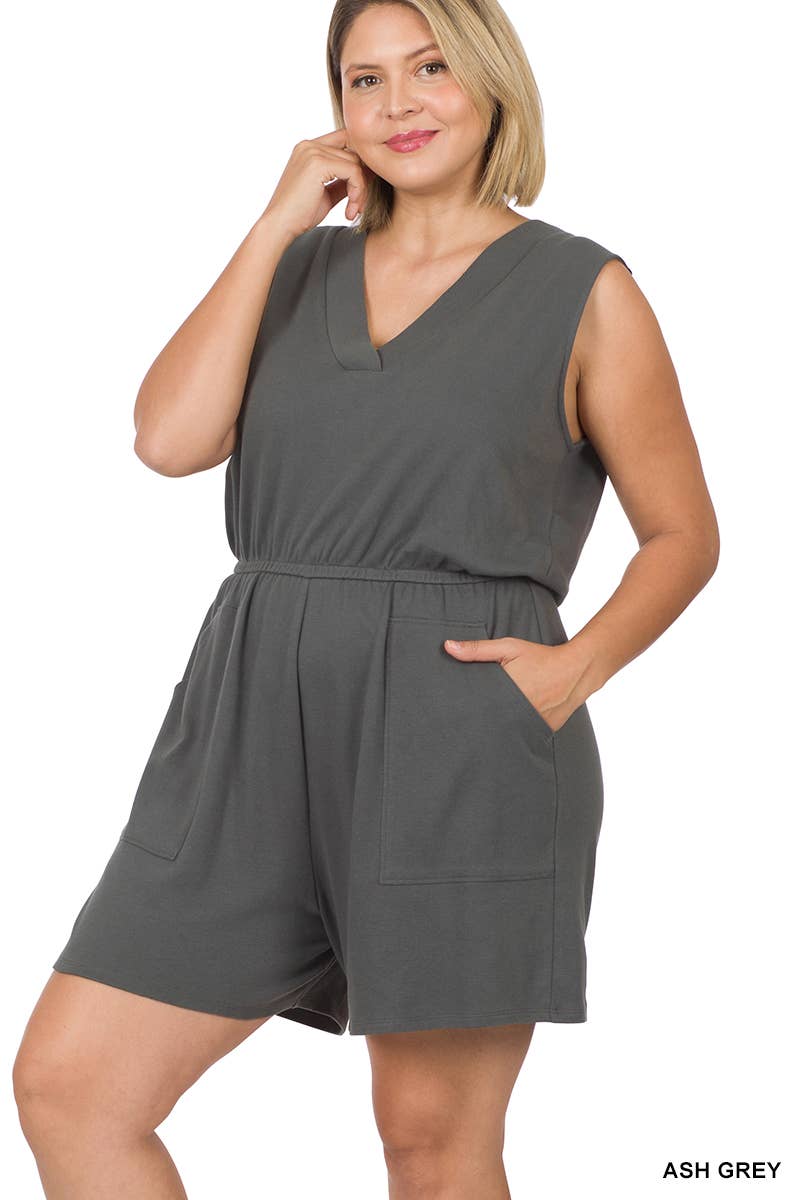42POPS - Wholesale Romper - Women's - ` Summer Romper With Pockets8