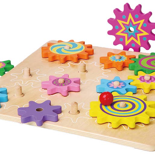 Trade Toys Limited - Wholesale Puzzle - Kids - Viga Spinning Cogs And Gears Puzzle