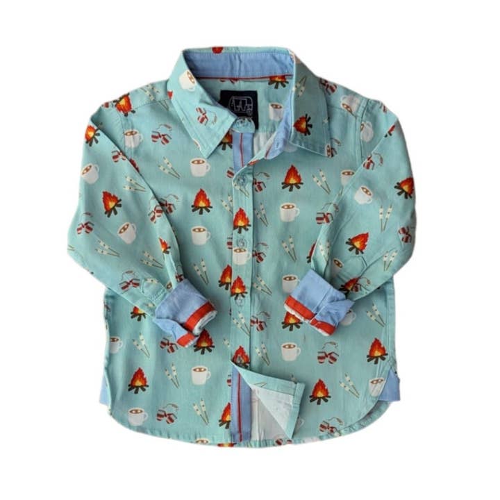 S'mores & Hot Cocoa Shirt in Long Sleeves for wholesale by TukTuk Designs