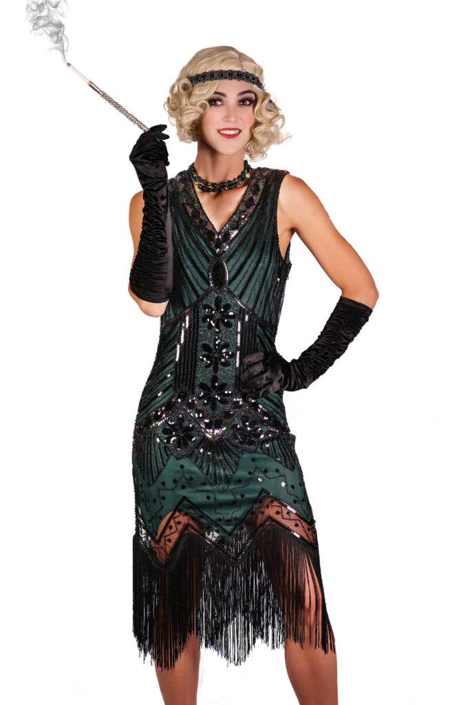 GRN 2586 - Art Deco flapper dress for wholesale on Faire2