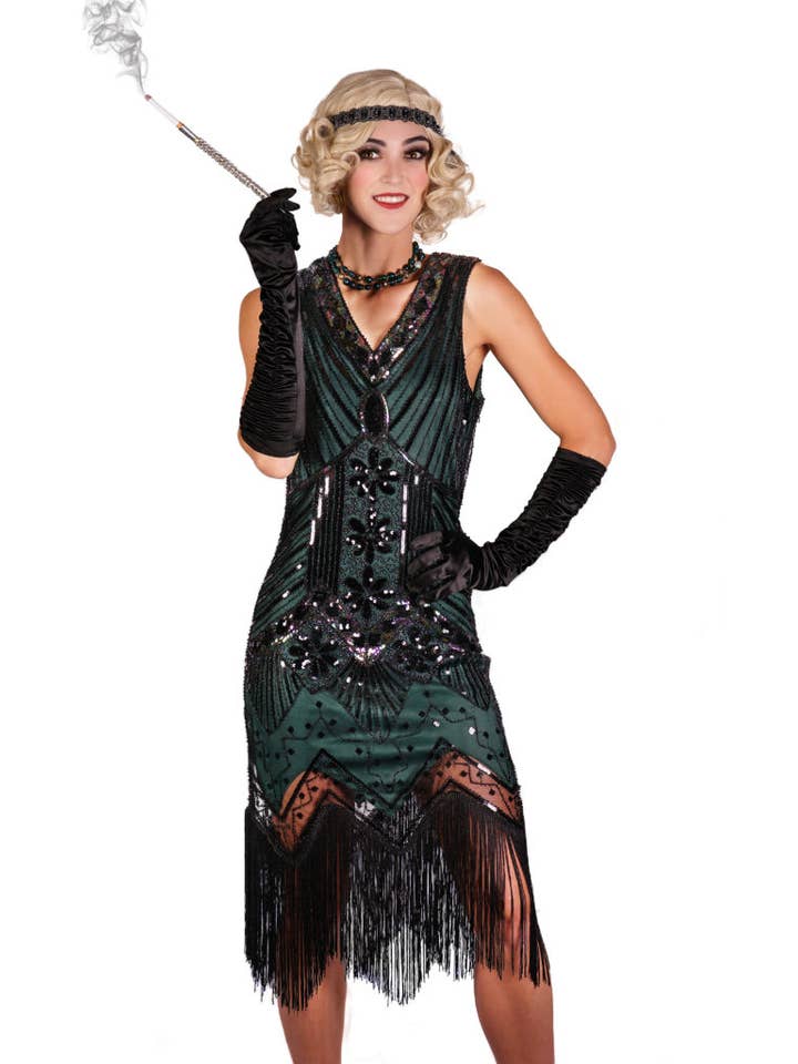 GRN 2586 - Art Deco flapper dress for wholesale on Faire2