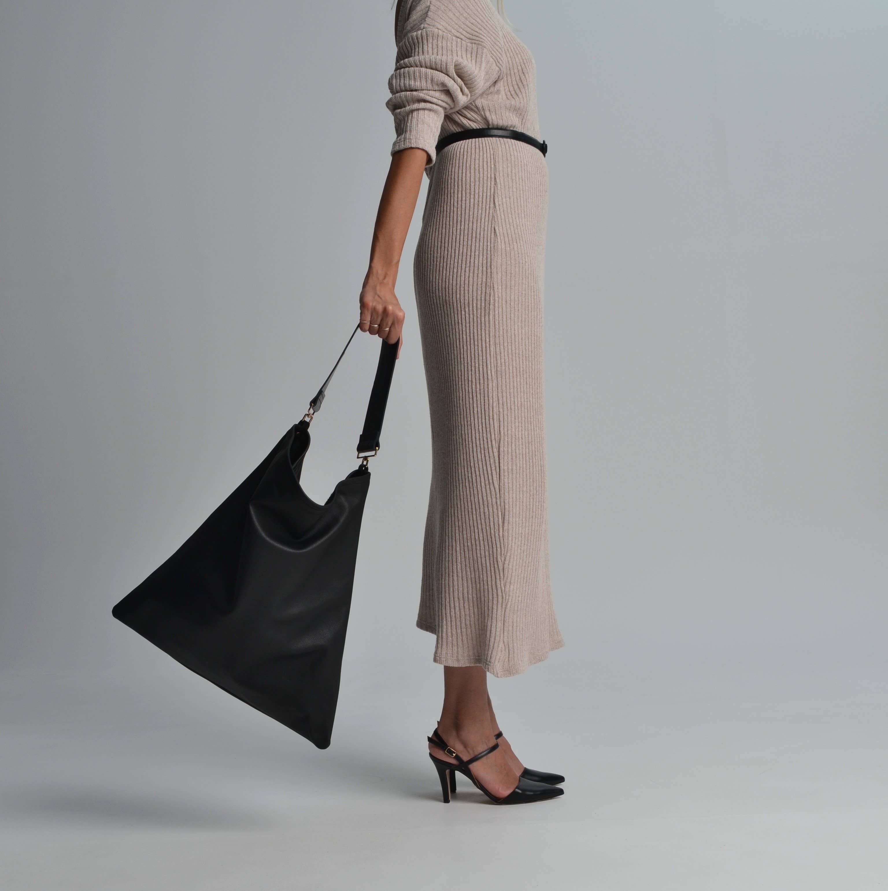 ANA KOUTSI - Wholesale Shoulder Bag - Women's - Akathi leather bag in black5