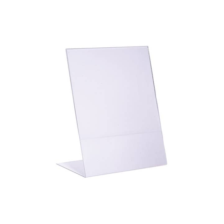 Store Supply Warehouse - Wholesale Retailer Display - Accessories - 8 ½" X 11" Acrylic Single Sided Sign Holder