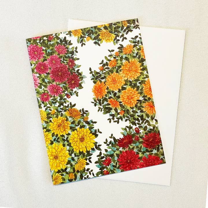 Krysantemum Notecard för wholesale av Broad Bloom