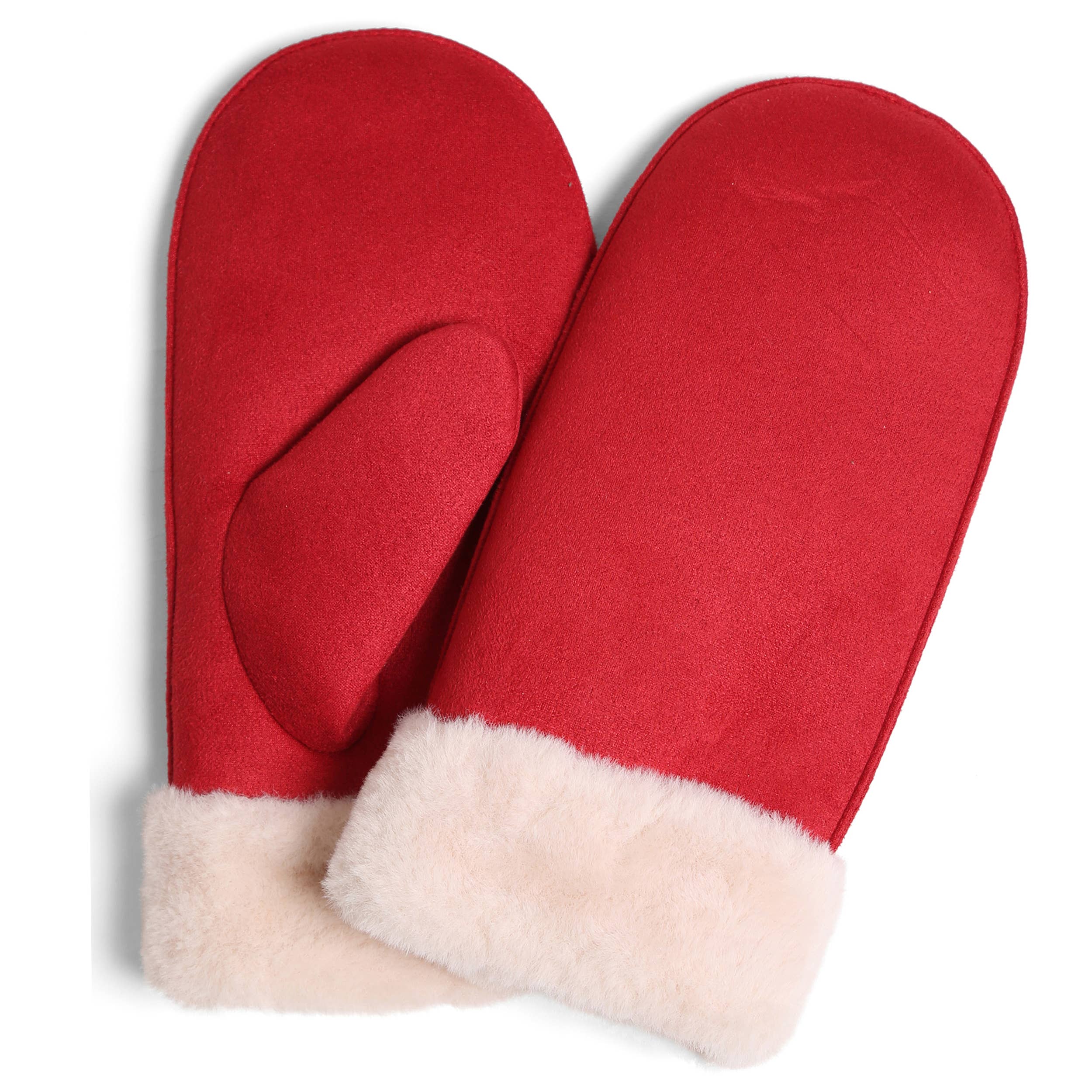 Hana – Luvas - Mulher por atacado – Luvas de Inverno com Punho de Pêlo Sintético de Camurça7