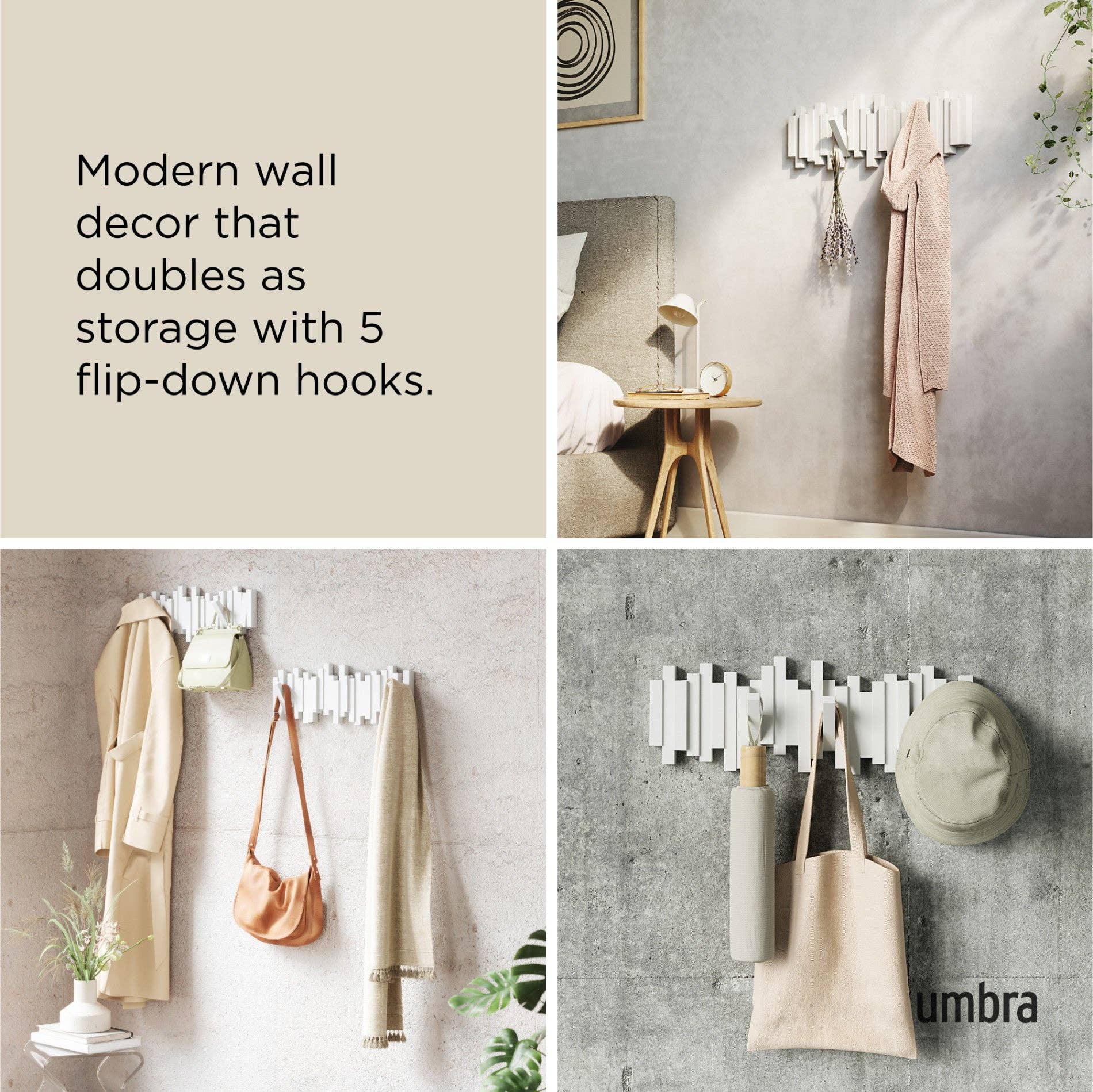 Umbra - Wholesale Wall Hook - Sticks 5 Wall Hook5