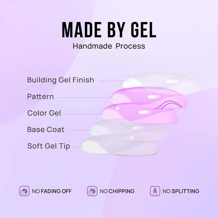 VIAI Beauty - Wholesale Press-on/fake nails - Chrome Edge Square Nails - Press On Nails | Long Lasting & Reusable3