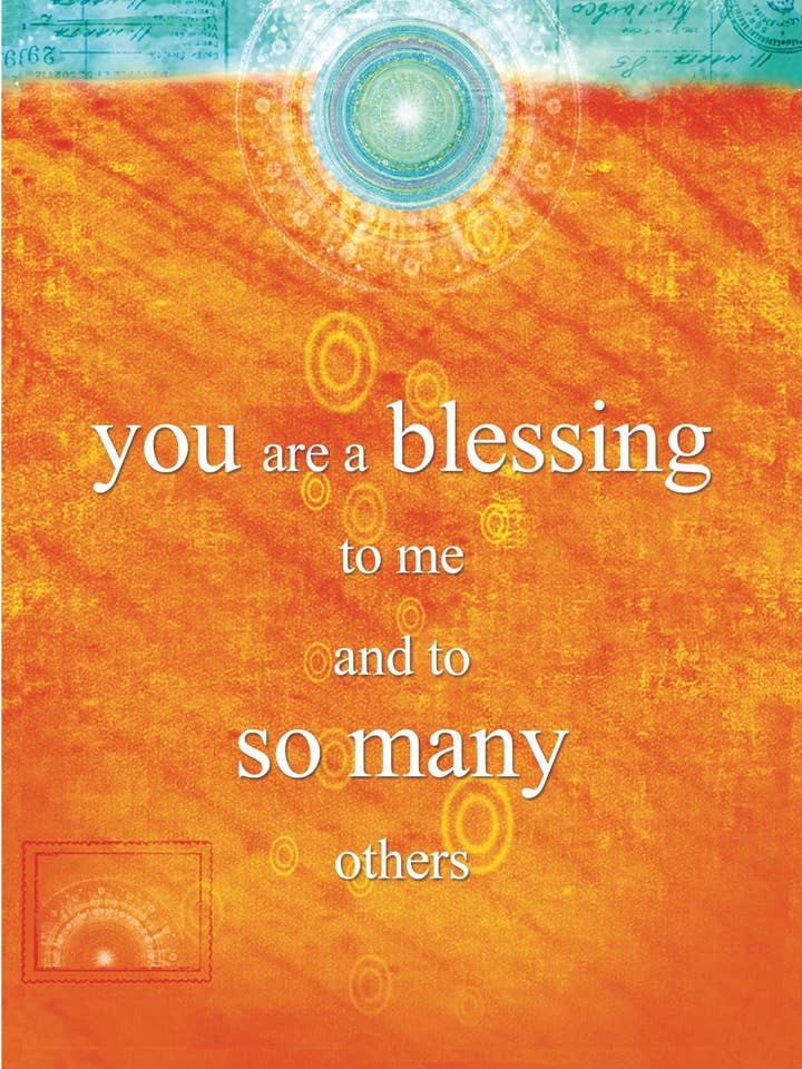 Greeting Card - Blessing for wholesale by Soulebrate