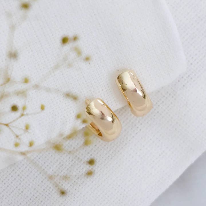 Chubby Huggie Earrings for wholesale by Mesa Blue