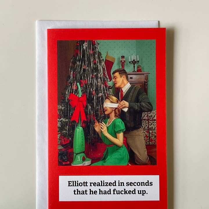 Jacs Studio Toronto - Wholesale Season's Greetings Card - Elliott realized in seconds - Christmas 0