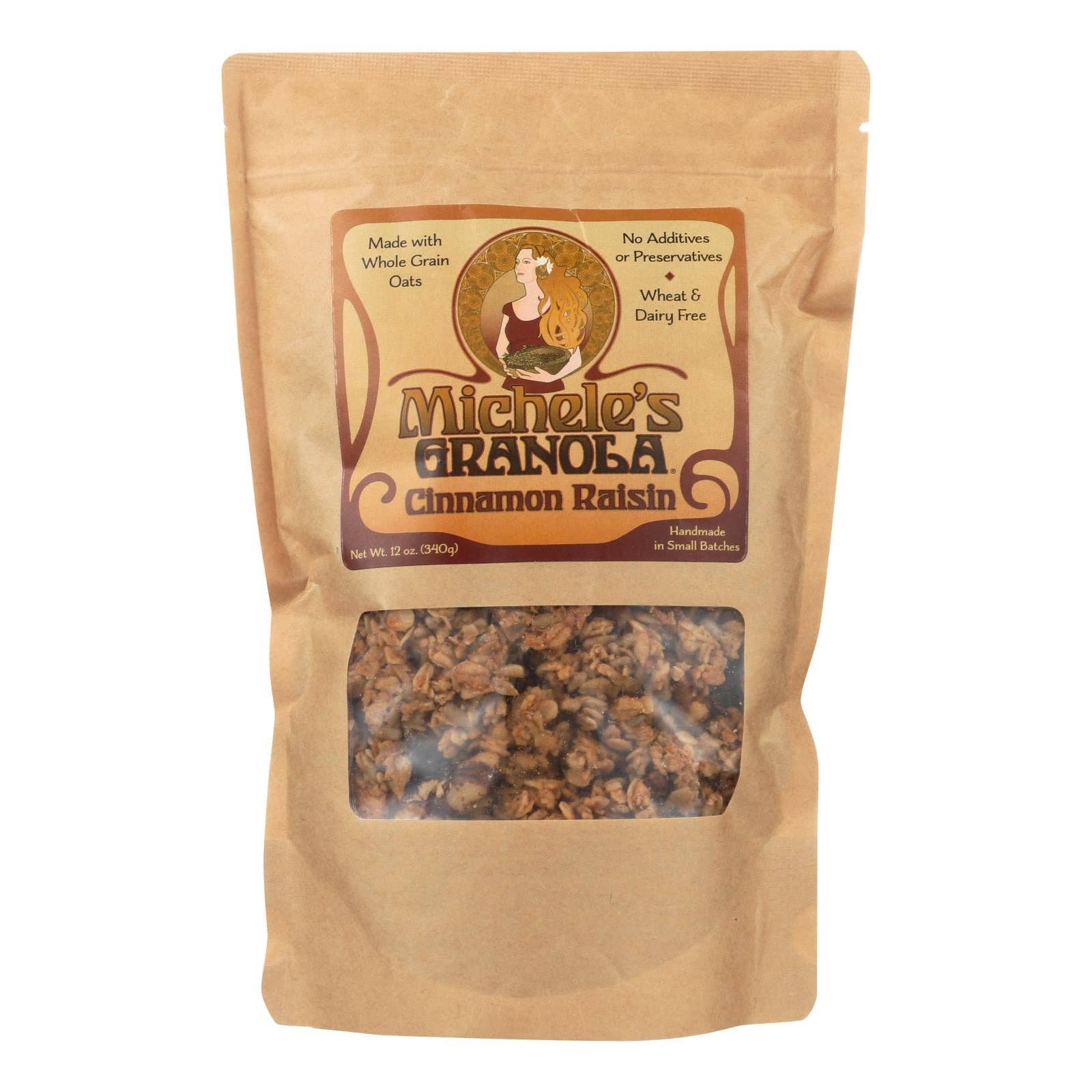 Ware Spark - Wholesale Granola - Michele's Granola - Granola Cinnamon Raisin - Case Of 6-12 Oz0