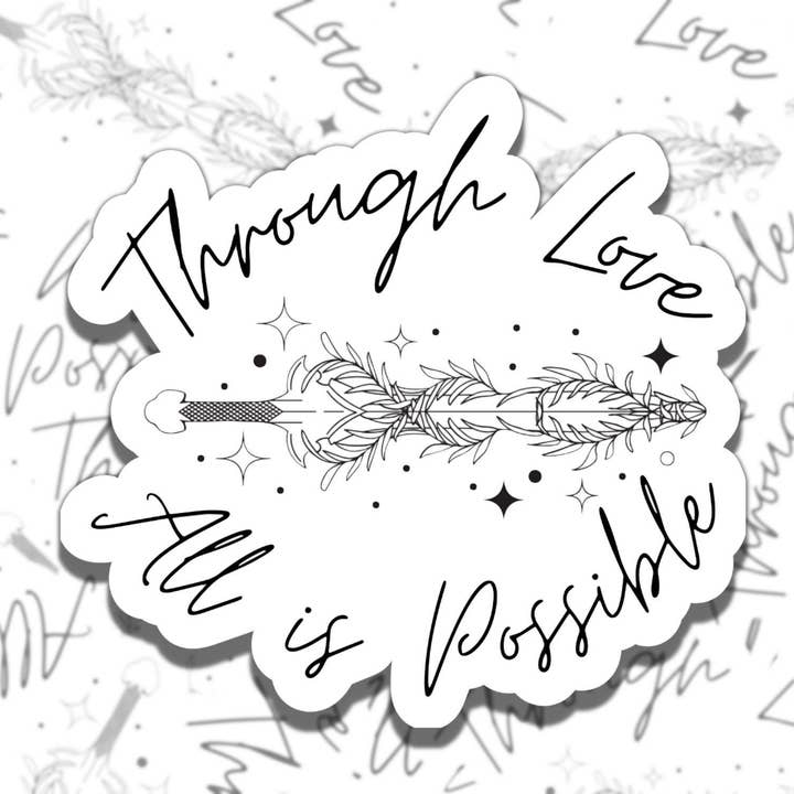 Bryce & Danika Crescent City Booklover laptop klistermärke för wholesale av Sticky Sadness Designs