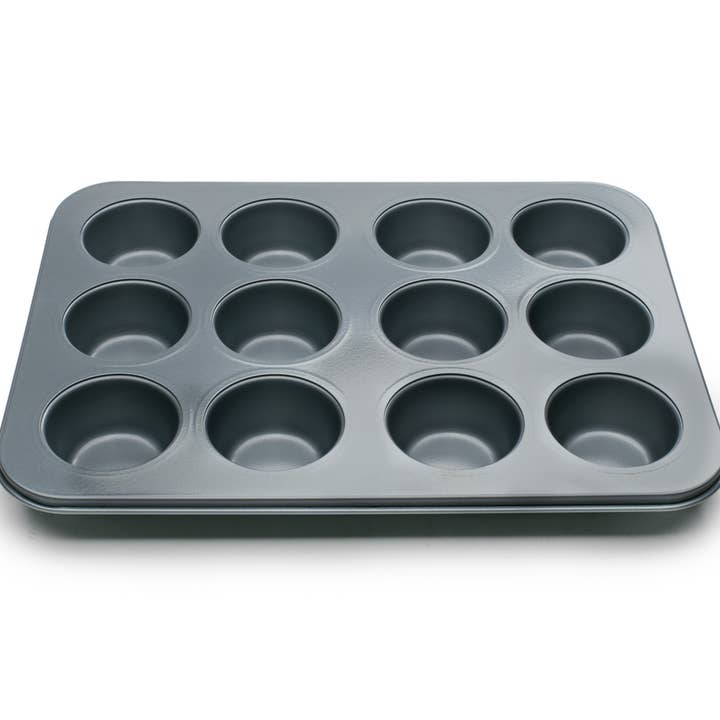Fox Run Brands - Wholesale Cupcake/Muffin Pan - Fox Run Mini Muffin Pan, 12 Cup, 7.25" x 9.5"3