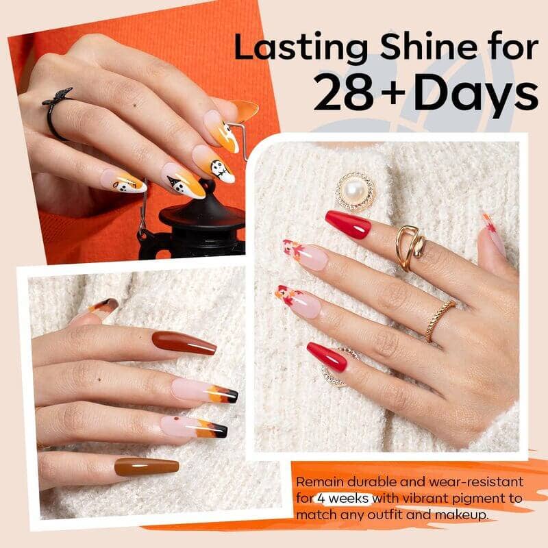 Modelones – wholesale Nail polish set – Seasons Colors - 32Pcs 28Colors Gel Nail Polish Kit2